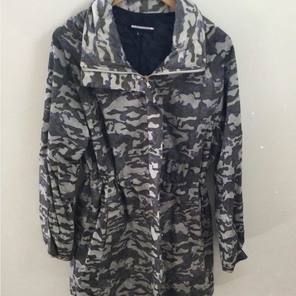 Anatomie Camouflage Hooded Jacket